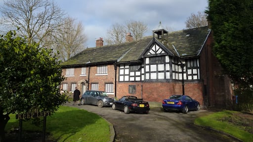 Clayton Hall is a 15th century building on Ashton New Road in Clayton and is a Grade II Listed Building. More info: en.wikipedia.org/wiki/Clayton_Hall Photo taken on Saturday 16th February