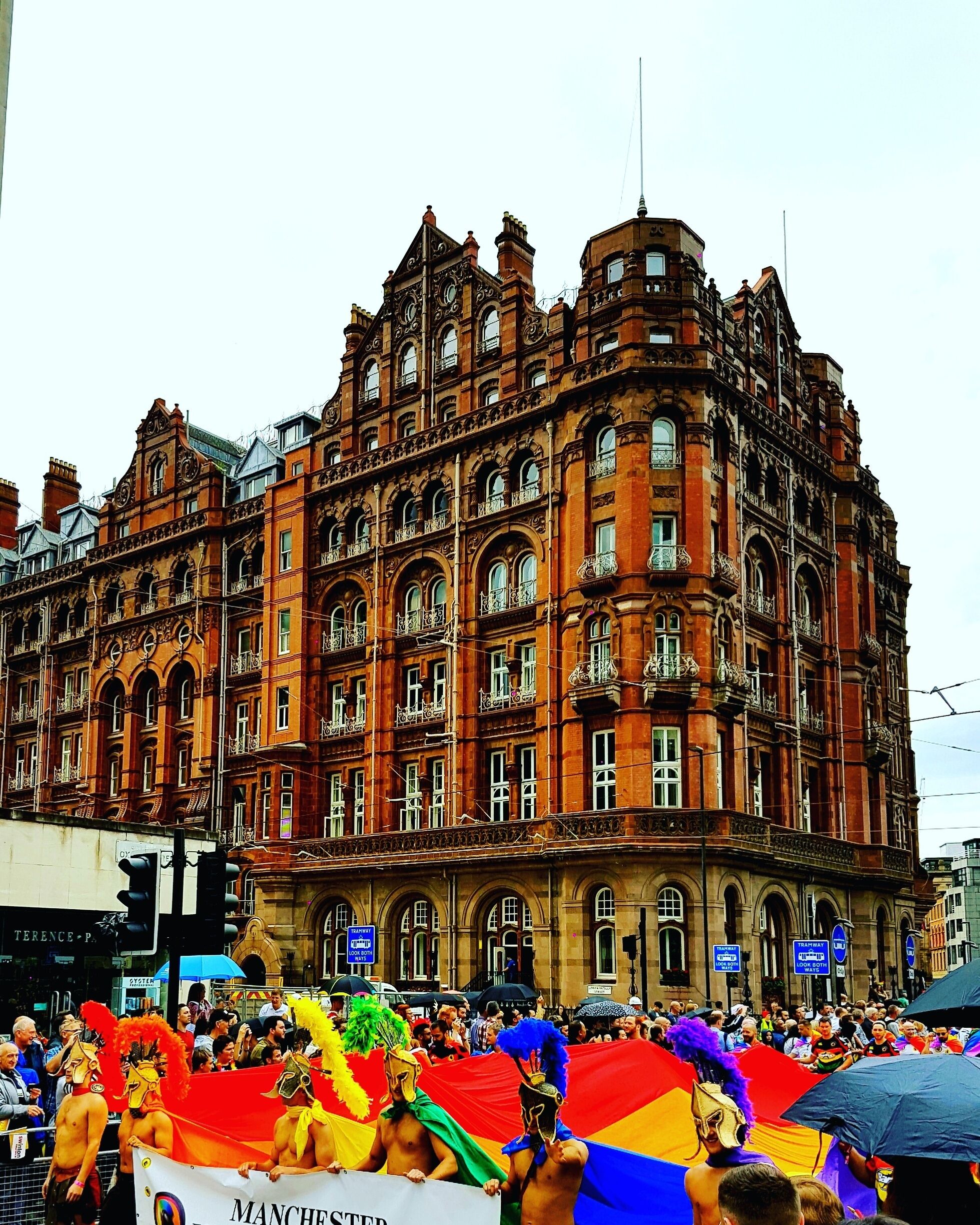 Gay pride. Manchester. Colour. Love.