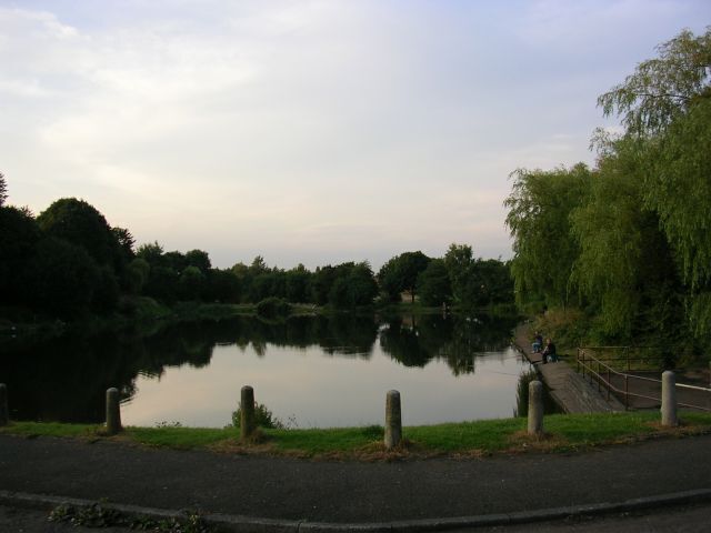 Queensmere. A popular fishing spot in Swinton. SD78130262