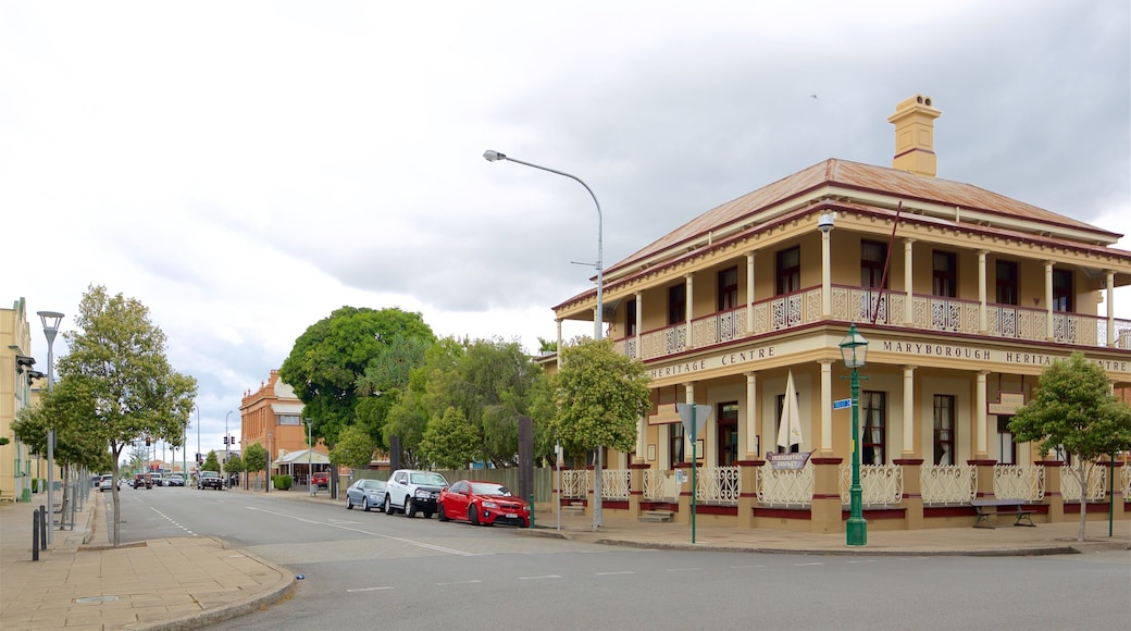 Maryborough caracterizando cenas de rua, arquitetura de patrimônio e elementos de patrimônio