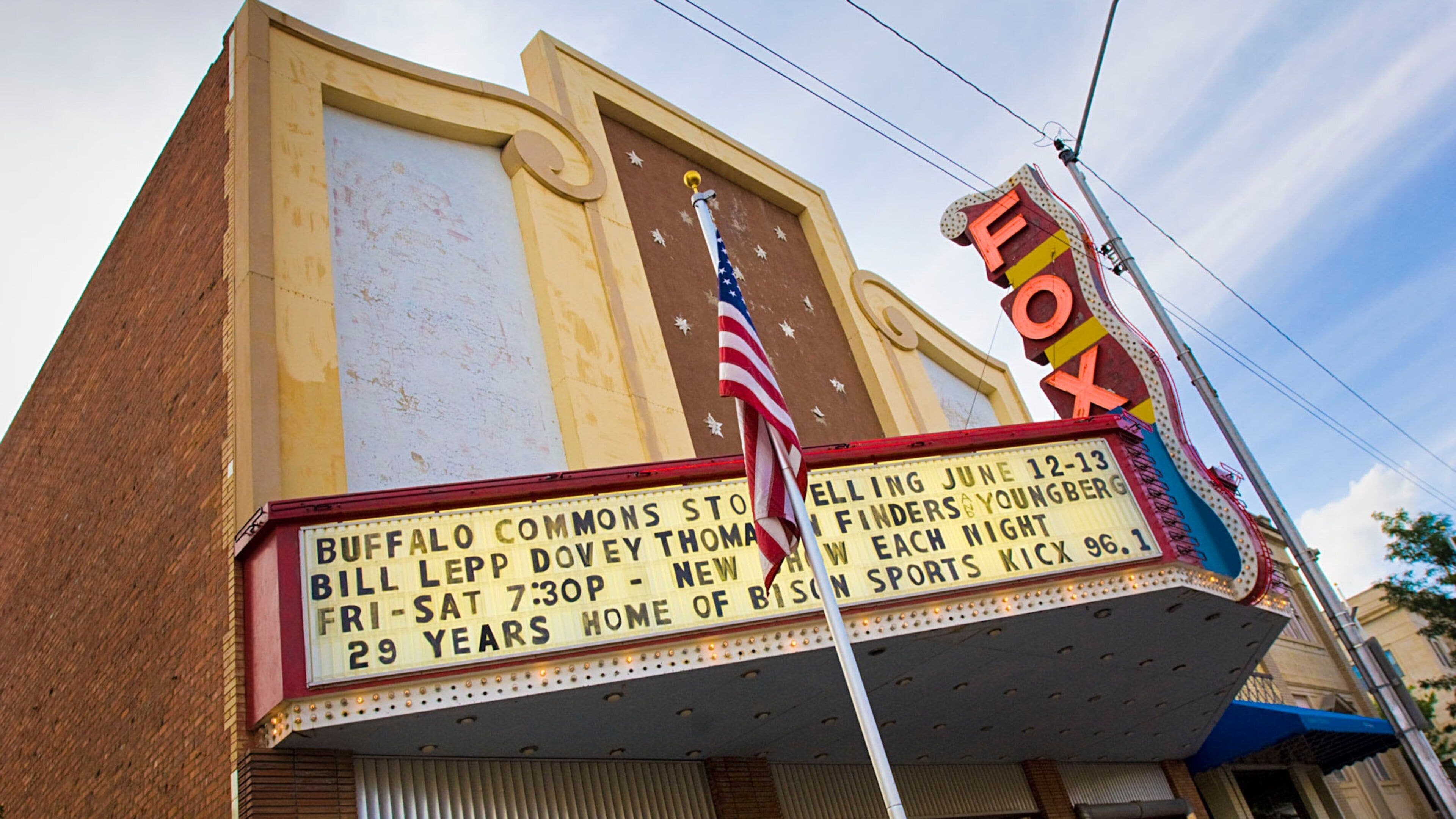 McCook which includes signage