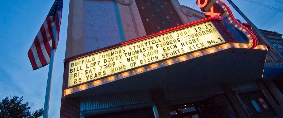 McCook which includes signage