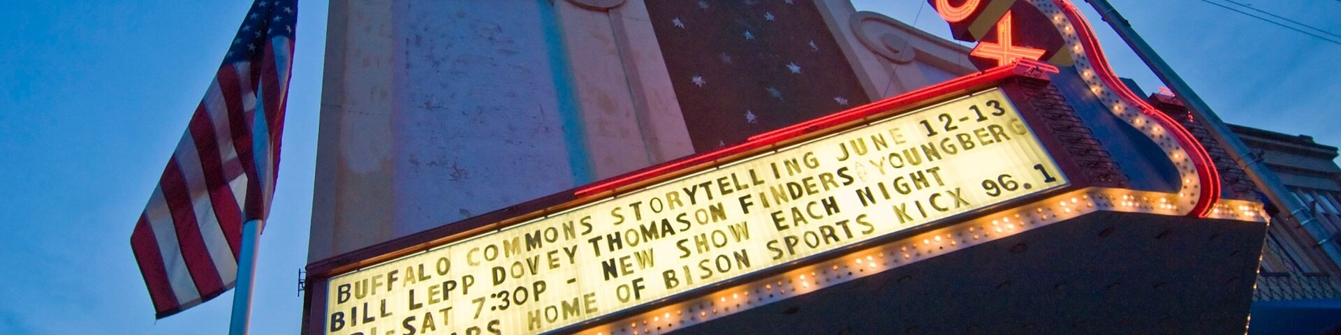 McCook showing signage