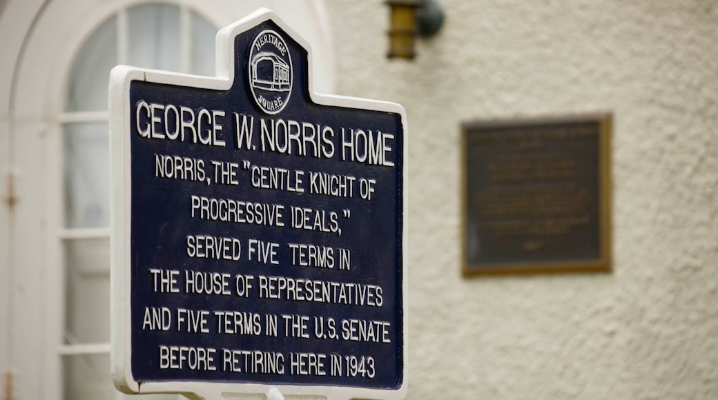 McCook que incluye señalización