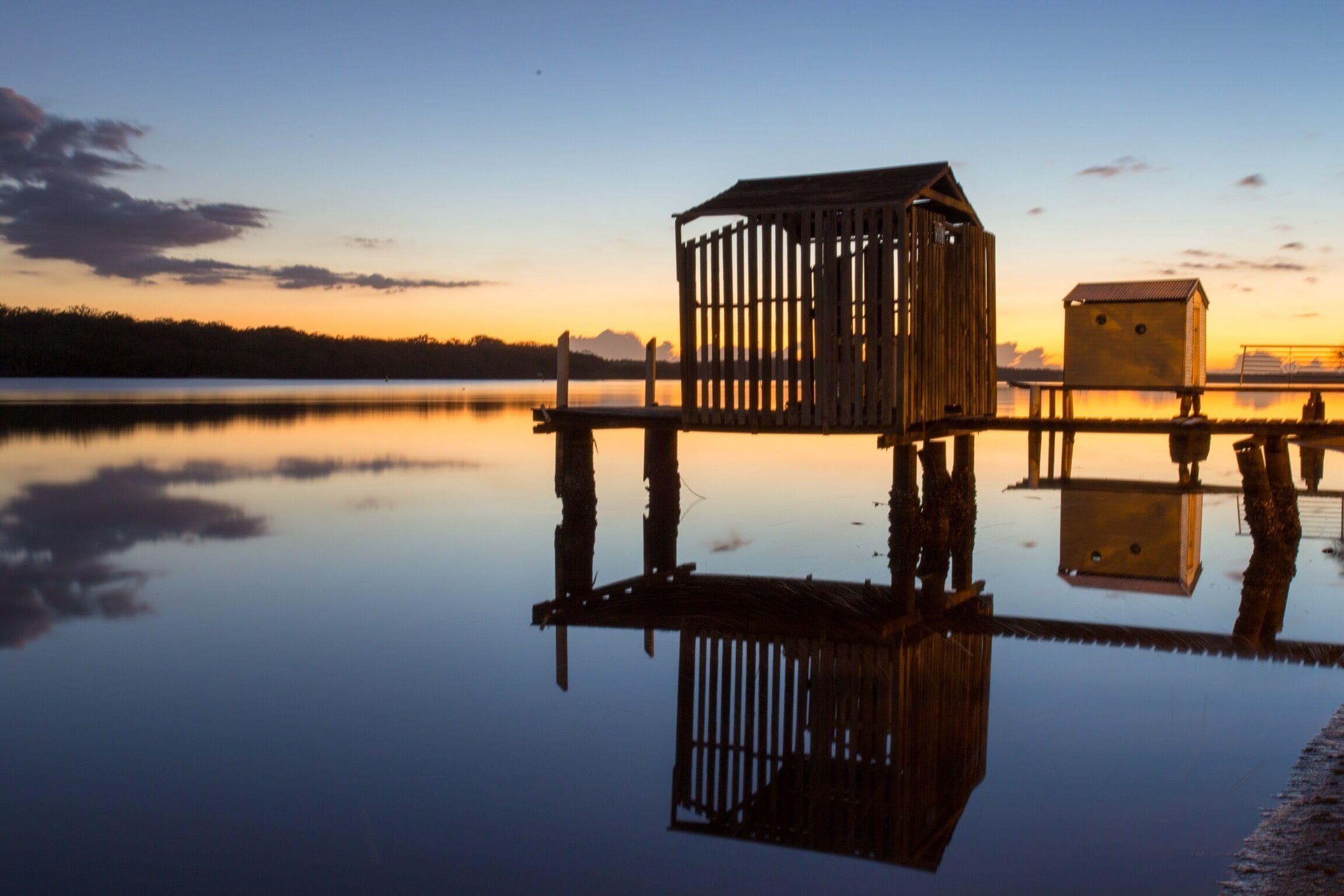 There are a few boathouses along the Maroochy River. Great for reflections on a calm morning. Head to Bradman Ave and keep a look out. 

#queensland #australia 