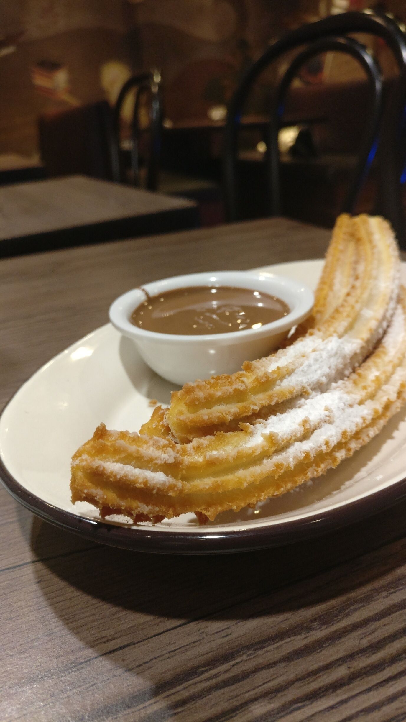 Dessert comes first.