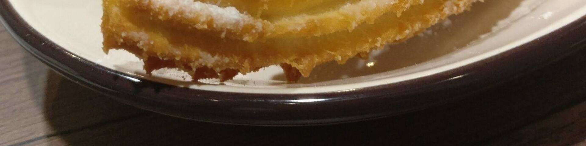 Dessert comes first.