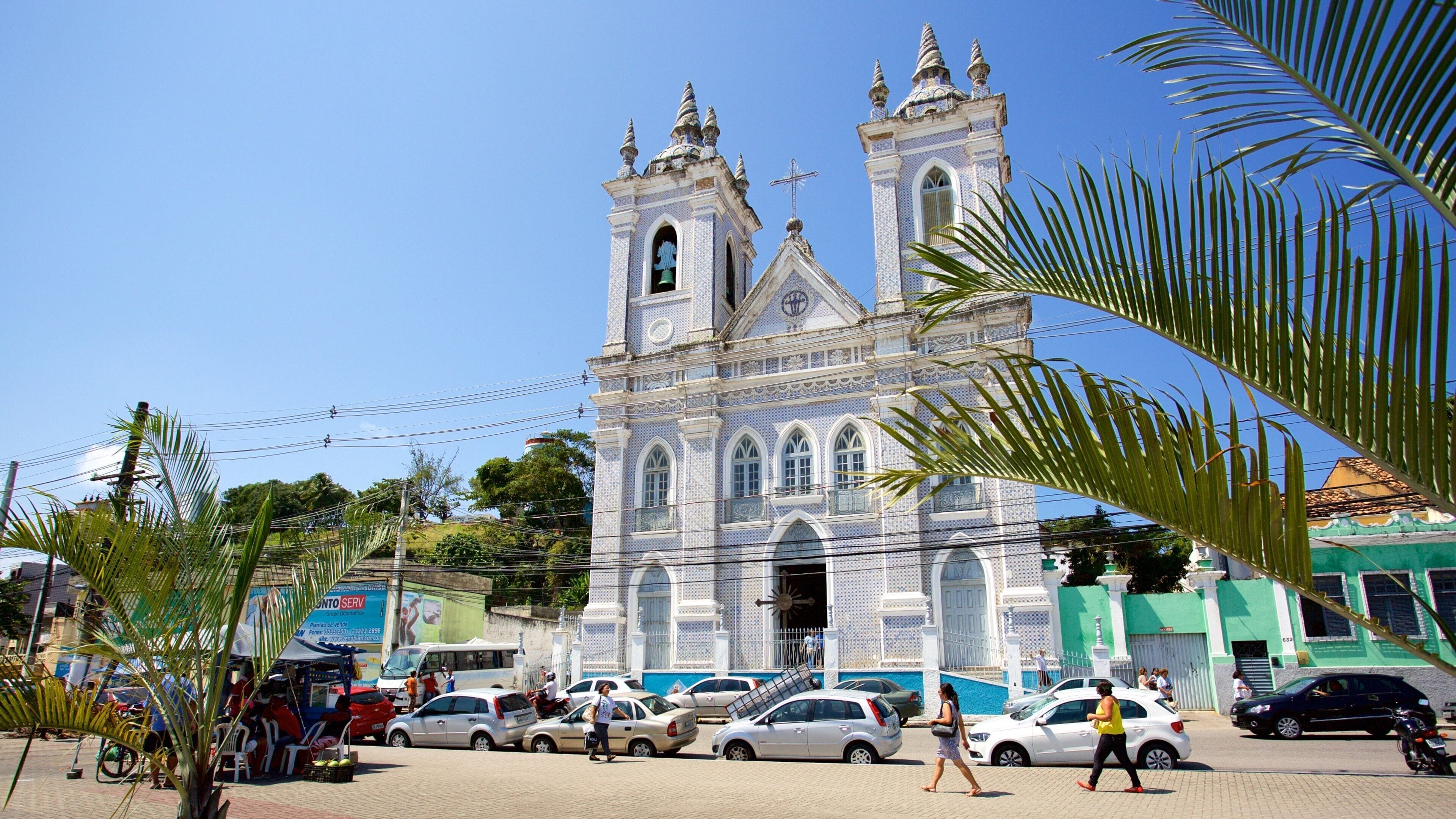 Maceió que incluye una iglesia o catedral