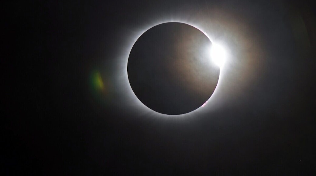 The diamond ring phase of the eclipse from Monday afternoon. Pictures do not do it justice. What an amazing sight.