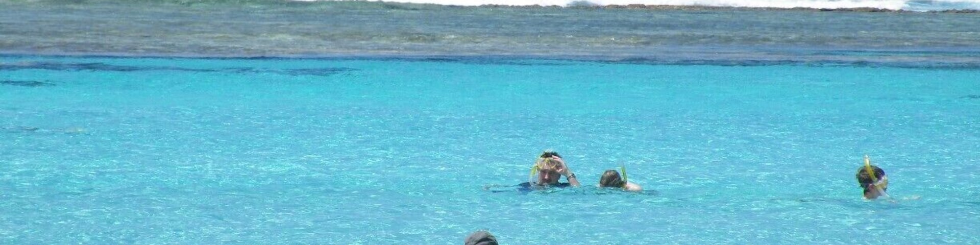 Yejele Turquoise Beach - Mare, New Caledonia.
Fairly shallow and guarded by the reef behind - stunning pure white soft sandy beach. Fantastic tropical fish to see in this crystal clear waters.
A very special hidden gem in the South Pacific. Only in recent years has this place been opened up for the tourist trade with Carnival and P&O cruise ships putting it on the map.
French speaking locals (Kanak People).
This is a truely special beach.