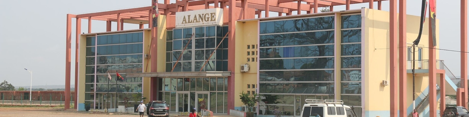 New railway station of Malanje.