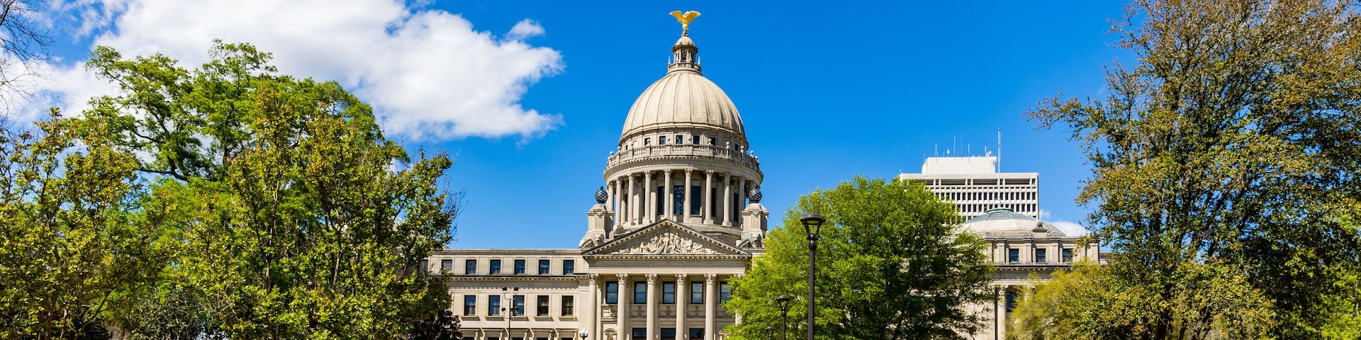 The Mississippi Capitol Building in Jackson, MS