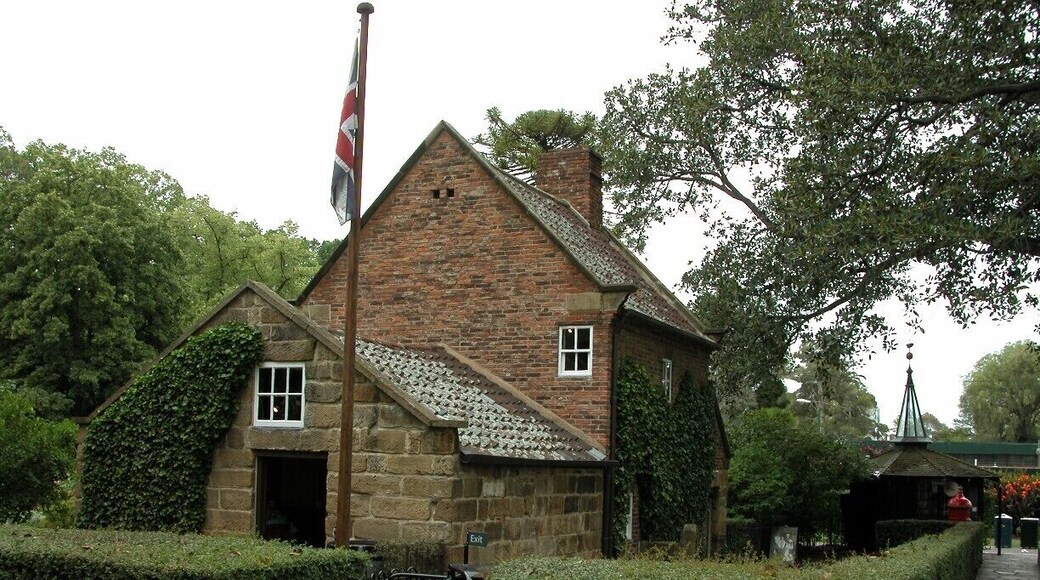 It's been taken down and built back stone by stone! Captain Cook's Cottage!