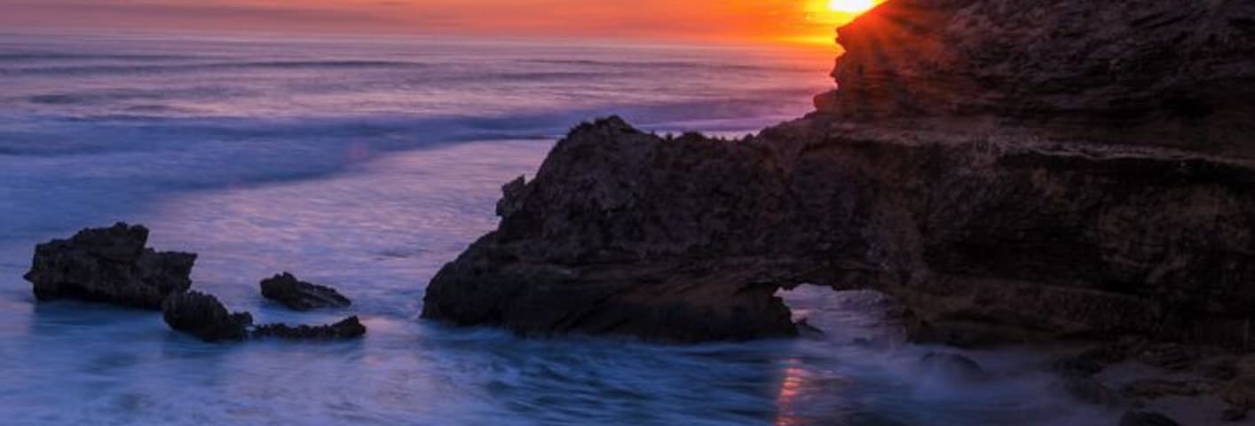 Sunset over St. Pauls Beach.