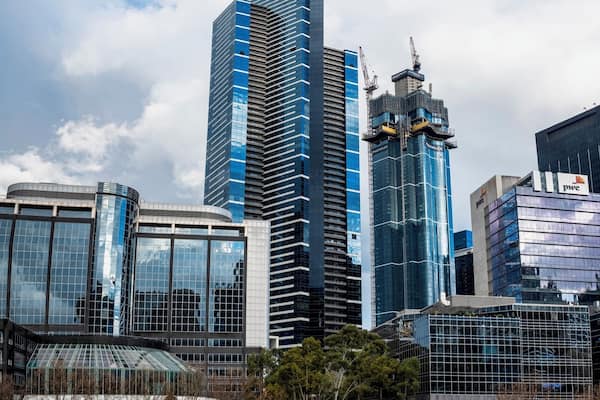I took this photograph of Melbournes Eureka Tower while walking along the Yarra River. The rain had just stopped and the light was amazing.