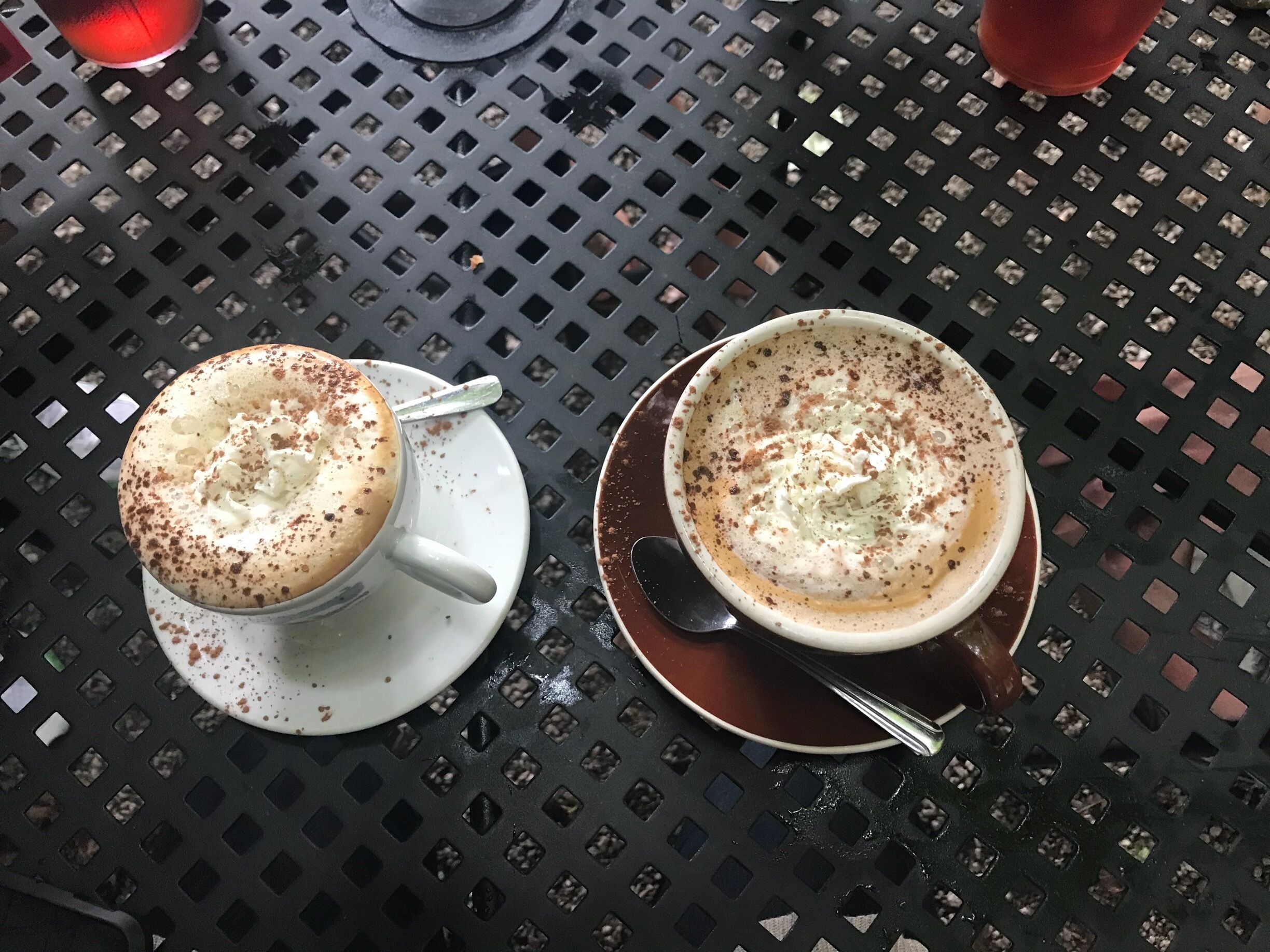 Cappuccino, espresso, coffee this is the place to fuel up for the day