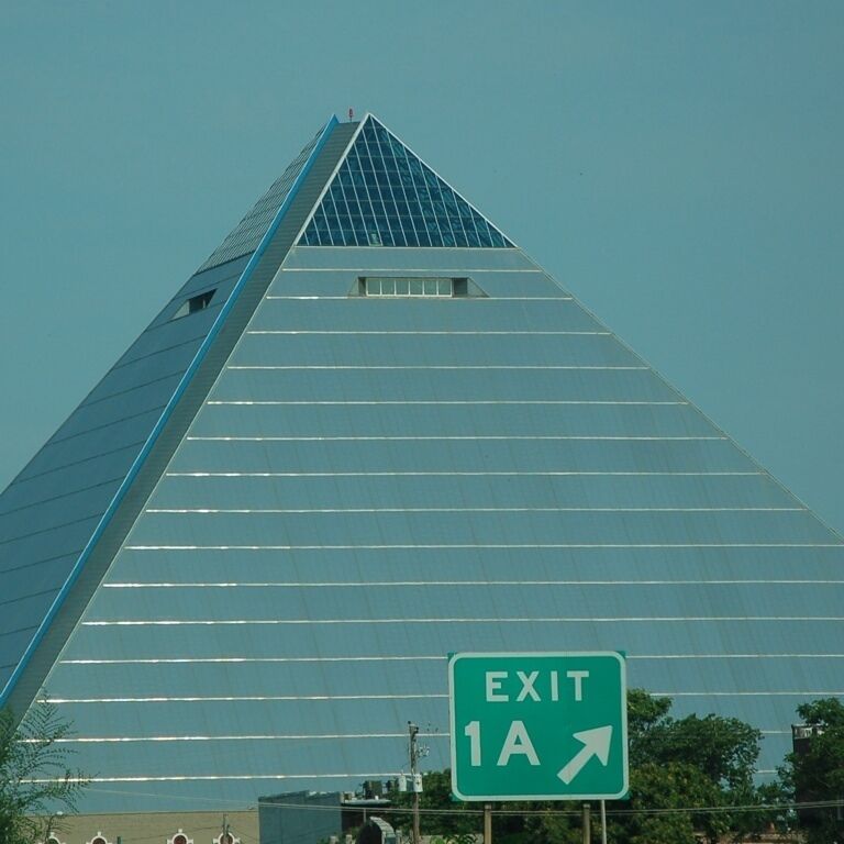 The Pyramid in Memphis!