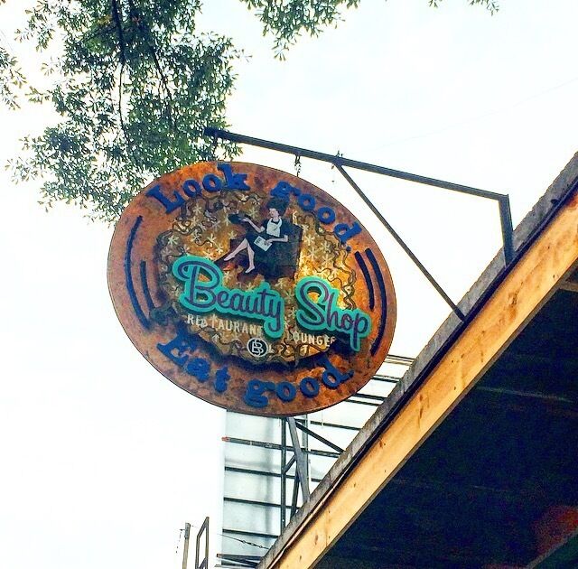 Beauty Shop Restaurant is in the Midtown Neighborhood in Memphis.  This popular restaurant used to be a beauty shop, and still has some of the original decor (like the hair dryer chairs!).  The food is amazing and the staff are very helpful.  Read more about it here: http://bit.ly/1WHZLFP