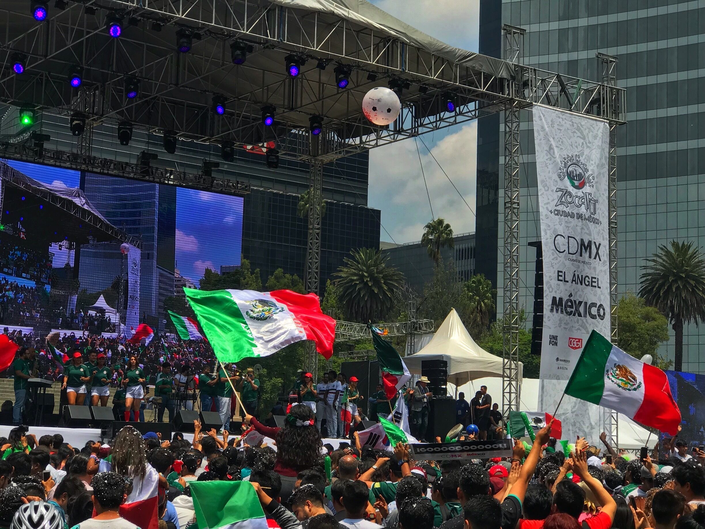 Celebrating although the Mexican football team didn't score #LifeAtExpedia #weloveourmarkets #TLoTravel 