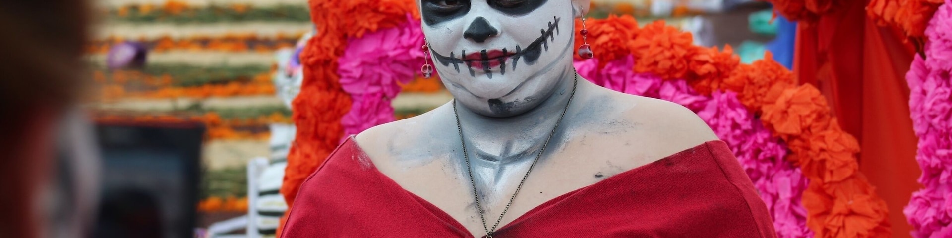 A so called Catrina during the celebration of the Day of the Dead in Mexico
#outdoors #tradition #mexico #dayofthedead #colorful