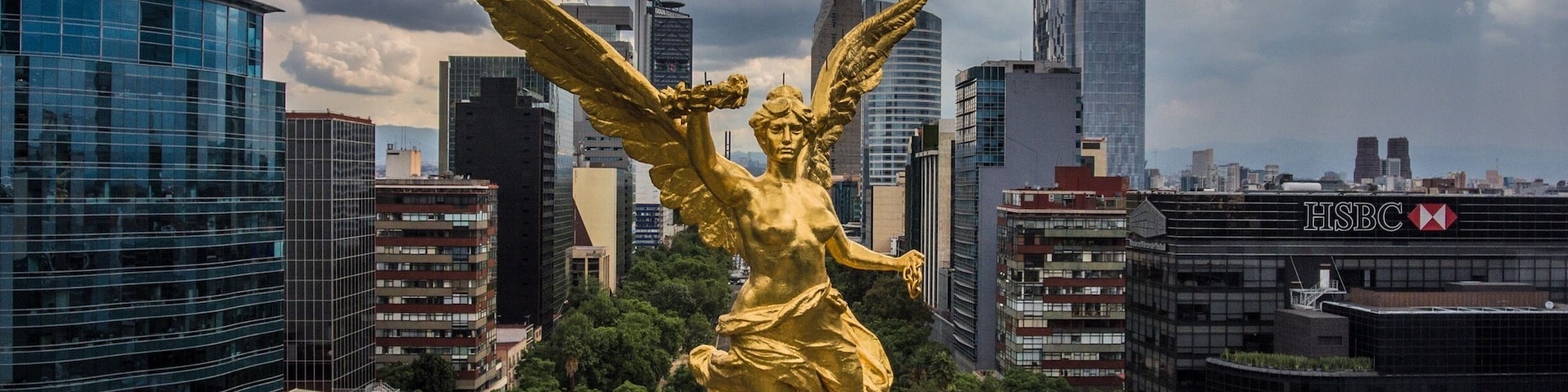 Ángel de la Independencia, Mexico City #mexico #cdmx #travelmexico #mexicodestinatios #getlost #cityscapes #drone #dron #bvstrove