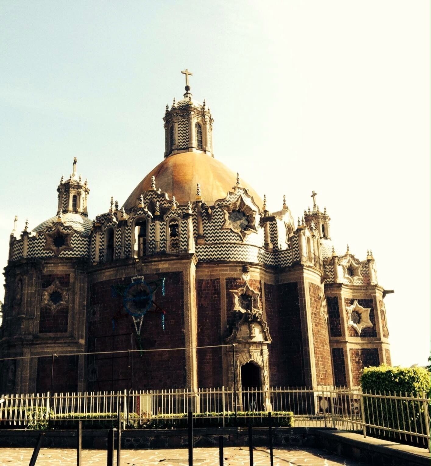 Templo del Pocito. The temple of the well. The detail in this beauty is incredible, outside and inside. The shape of it forces the seating arrangement to be in a circular form. 
#Architecturephotocontest