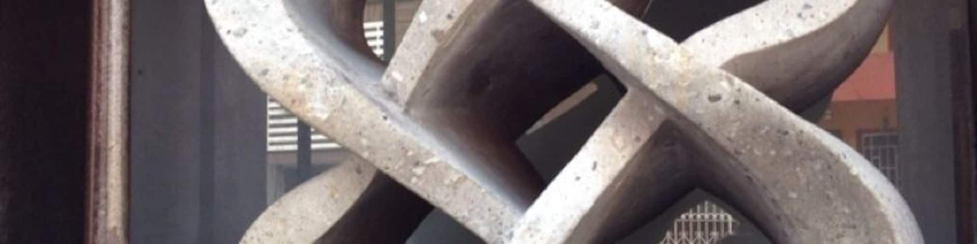 Beautiful window sculpture.