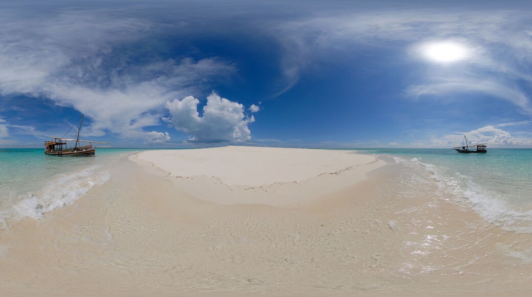 Sandbar Near Mange Reef And Mafia Island, Mafia, Tanzania
