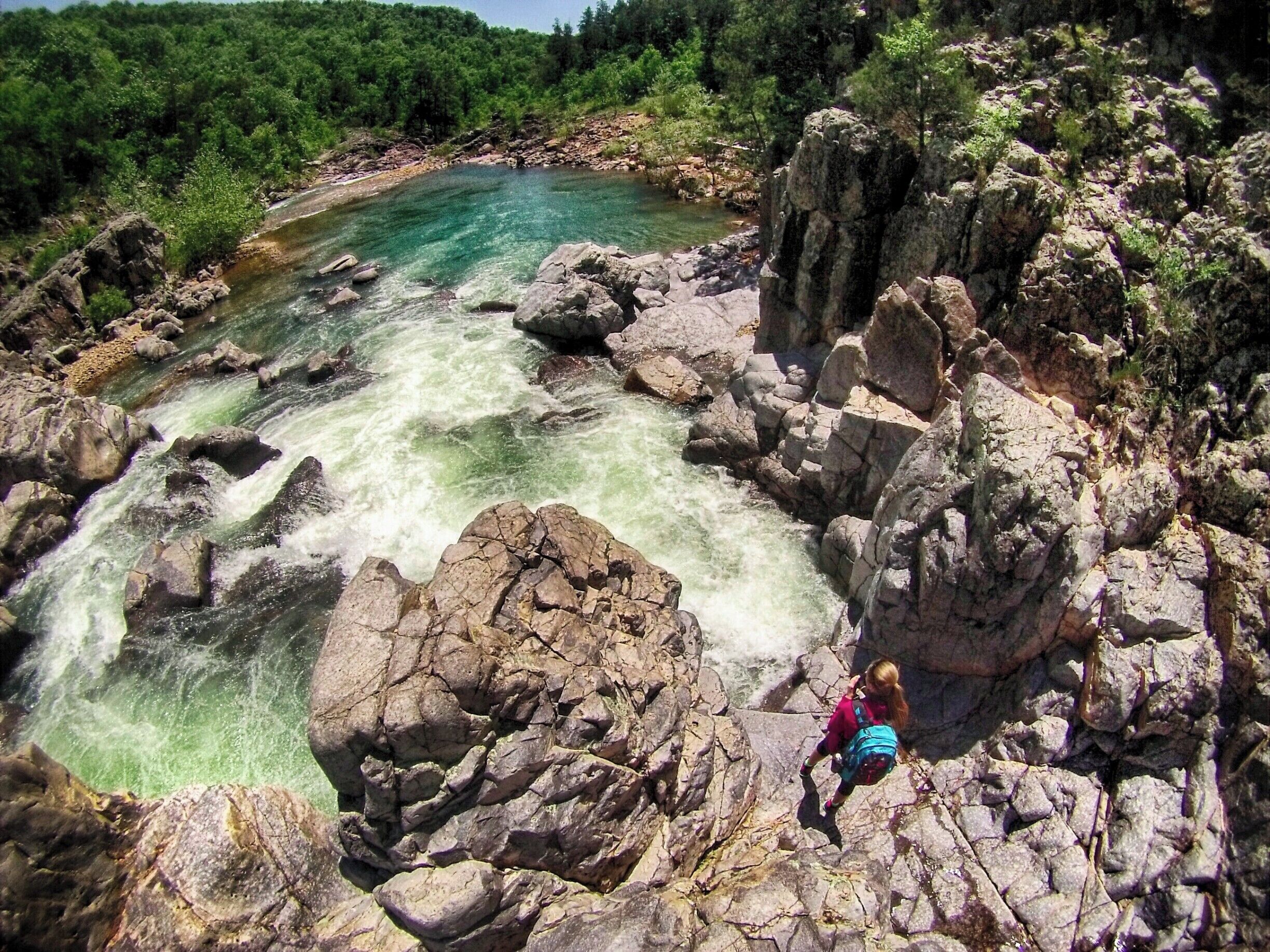 Another spectacular sight at the Johnson Shut-Ins. #GoPro #bestof5 #blue #colorful #PagesofTravel #wanderlust #water