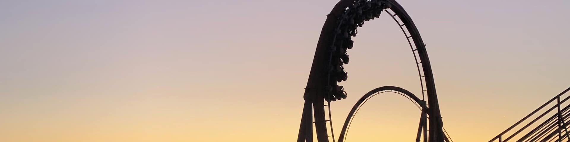 Silver Dollar city sunset