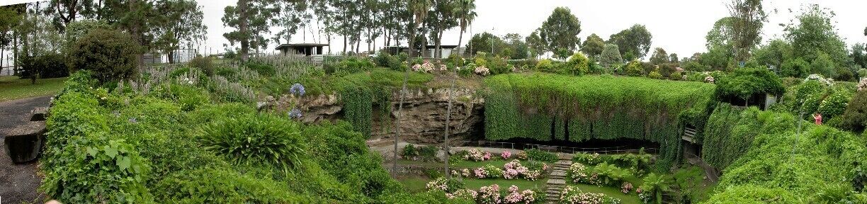 It is died up now! It was used to be the hide out place in Summer time at 1900's.