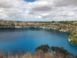 Mount Gambier is a great place for a pit stop when driving to Adelaide. The Blue Lake is a crater lake that is vibrant blue in color because of all the minerals in the limestone below. #SMDdoesOZ #Australia