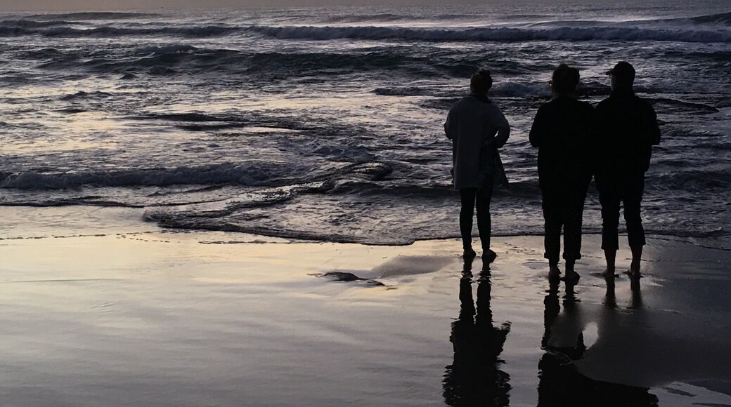 Sunrise talks with my family on the South African Coast #Golden