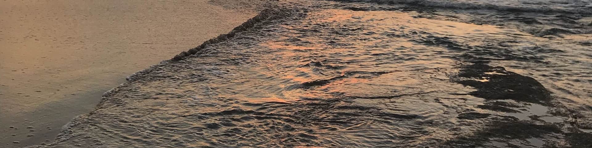 Sunrise over the Indian Ocean on the South African coast #Golden