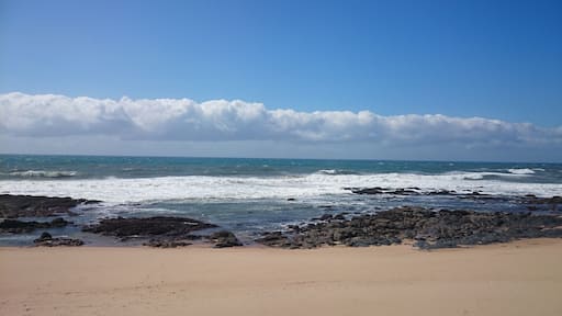 Quiet beach on Kwazulu Natal South Coast. Approximately 1km walk down the beach to the Ski Boat Club. Quiet and tranquil.