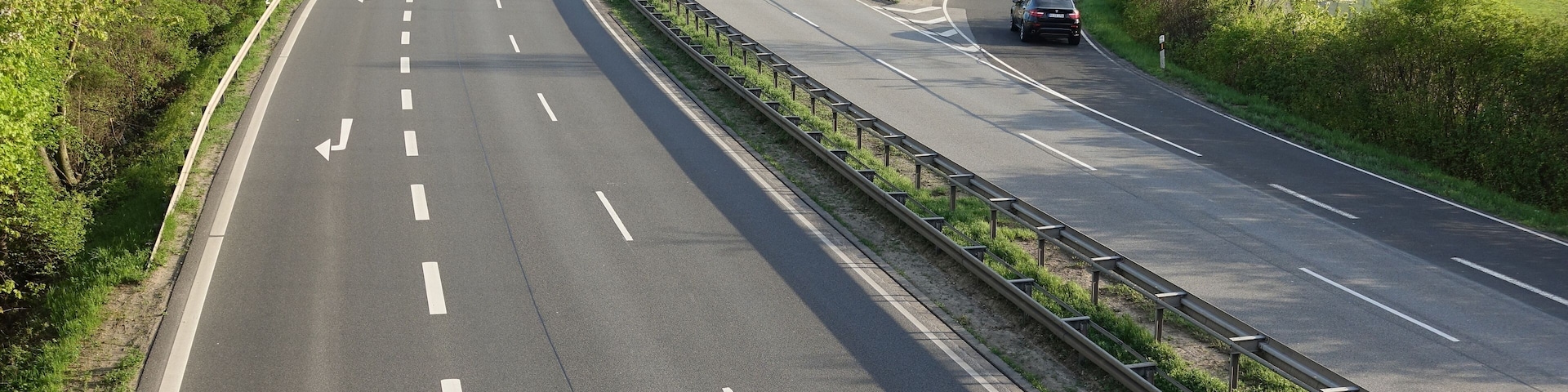 German federal highway B 38a, Casterfeld, Mannheim