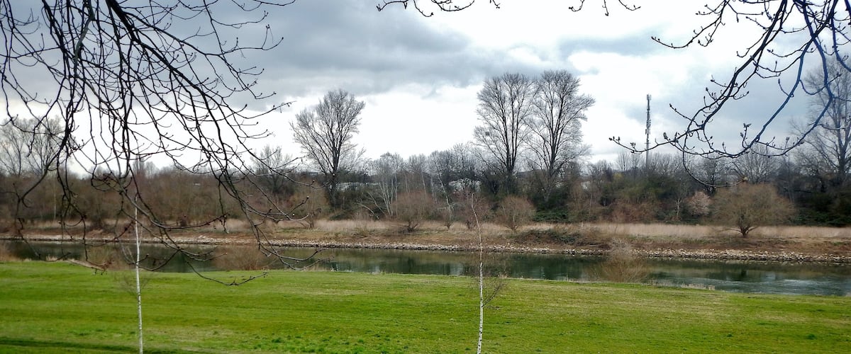 Ausblick vom 366 km langen Neckartalradweg