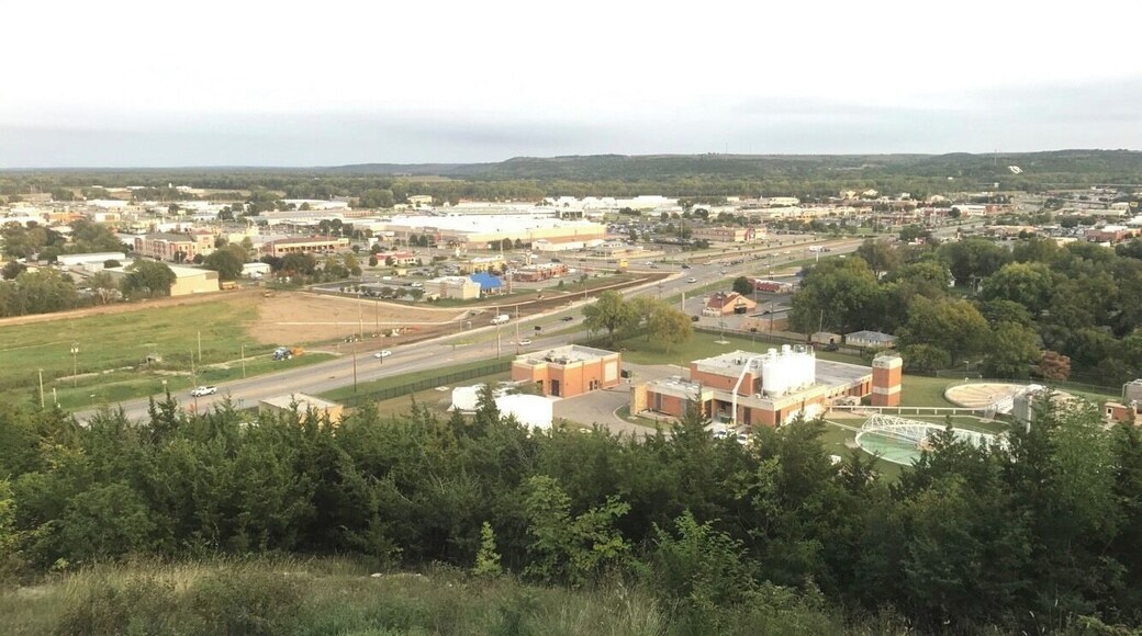 The view from the top of Manhattan Hill on a beautiful day!