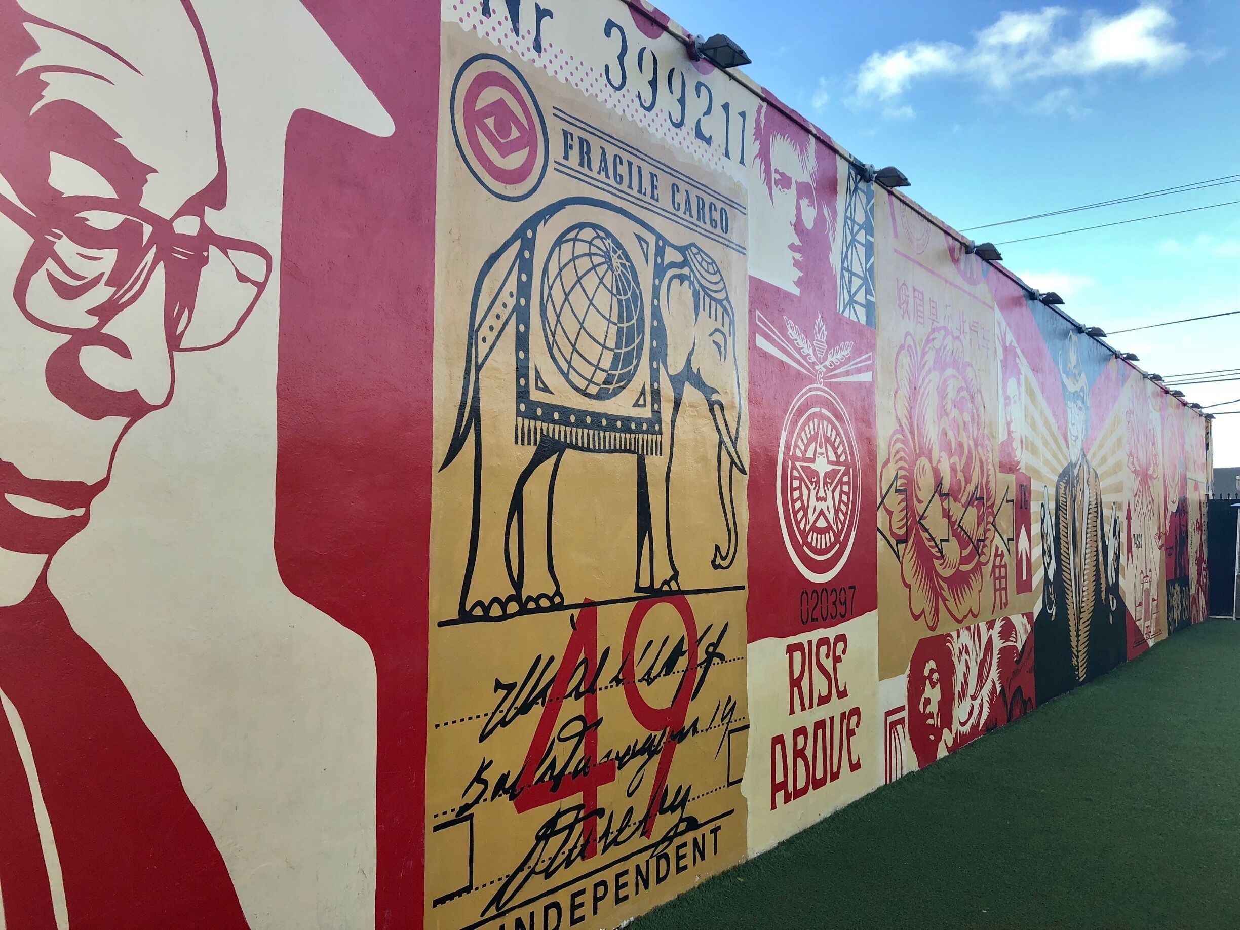 If you’ve got a bit of time to spare while in Miami, head to the Wynwood district and see some incredible murals and graffiti art.