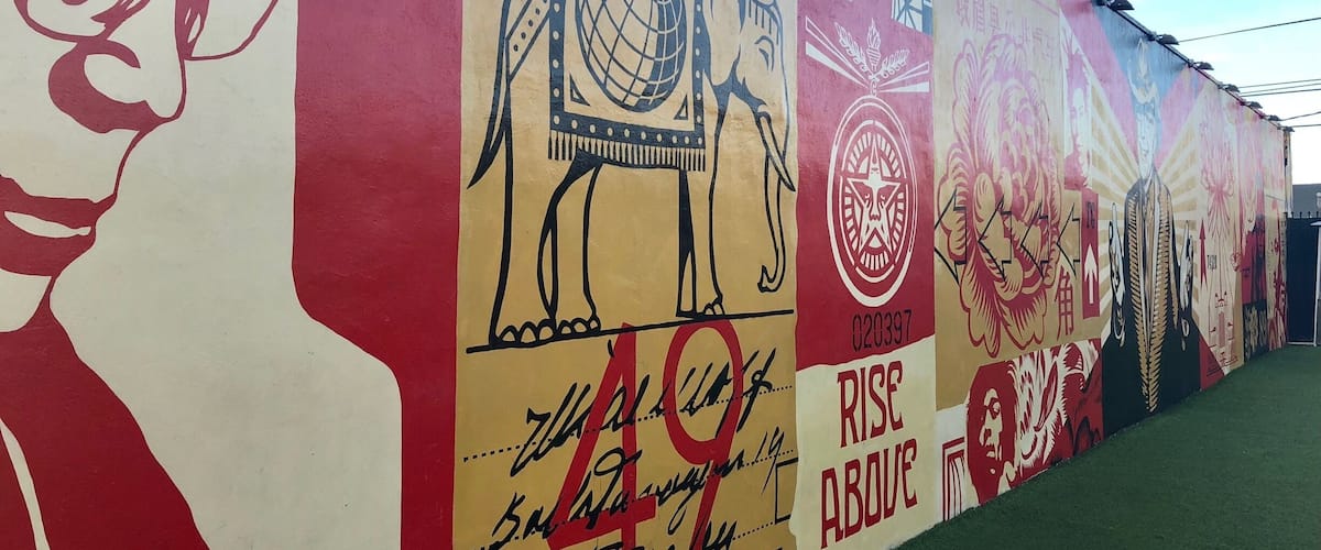 If you’ve got a bit of time to spare while in Miami, head to the Wynwood district and see some incredible murals and graffiti art.
