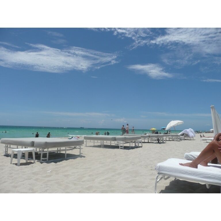 Beach at the Delano Hotel