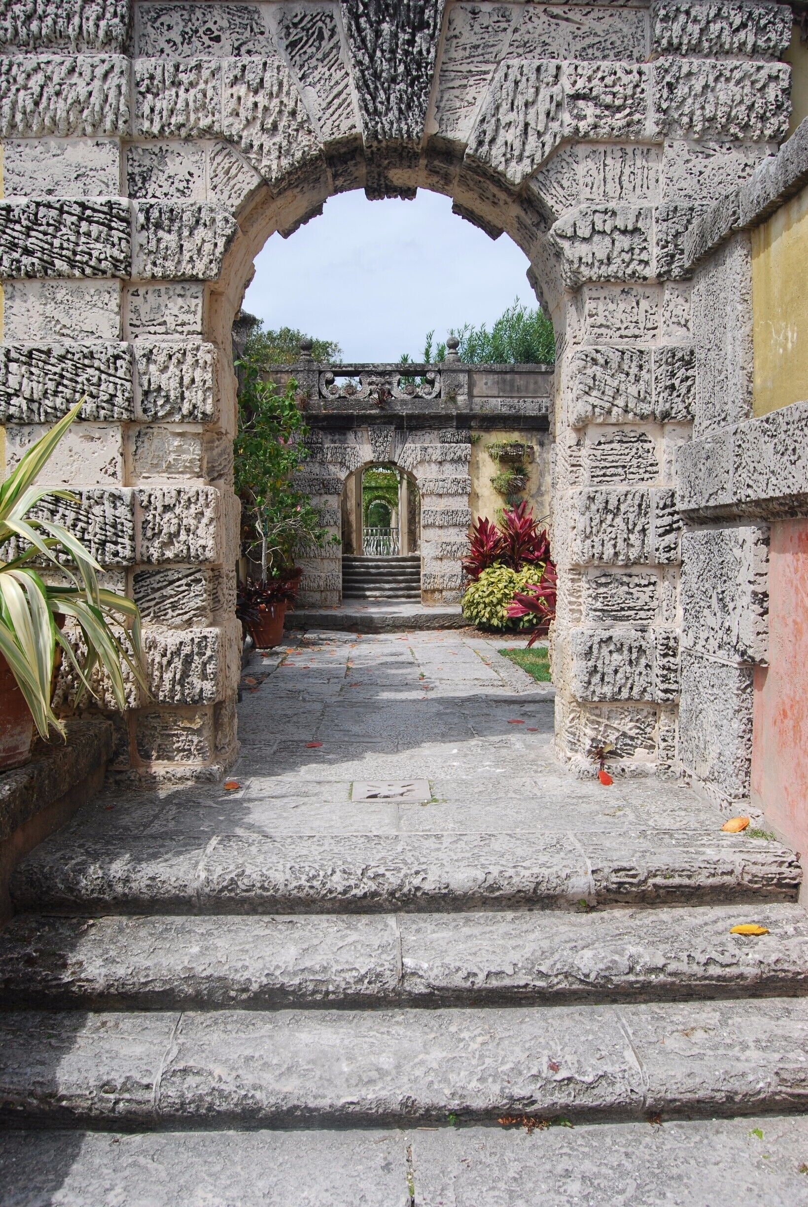 Vizcaya is an estate that was built in the early 1900’s by James Deering. He was inspired by European architecture, specifically Italian villas, but also wanted to include traditional Florida history and materials in his home. The unique mix of European and Floridian design is so interesting and beautiful. As we drove through the gates, we felt as if we stepped out of Miami and into a totally different world. We were in awe that this estate sat literally a mile down the road from the renown skyline, bikinis, and bars of Miami.  

It is open every day from 9:30 - 4:30 except on Tuesdays when it is closed. It is $18 dollars for adults, $10 for students, and $6 for children. It is worth every penny!
