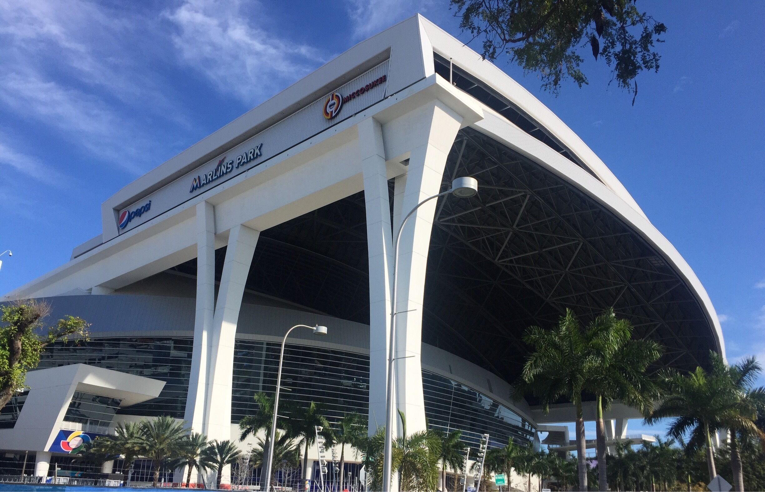 We are in a Mission to attend a ball game at every major league venue. Marlins Park was stadium #29 for us. One more to go!!