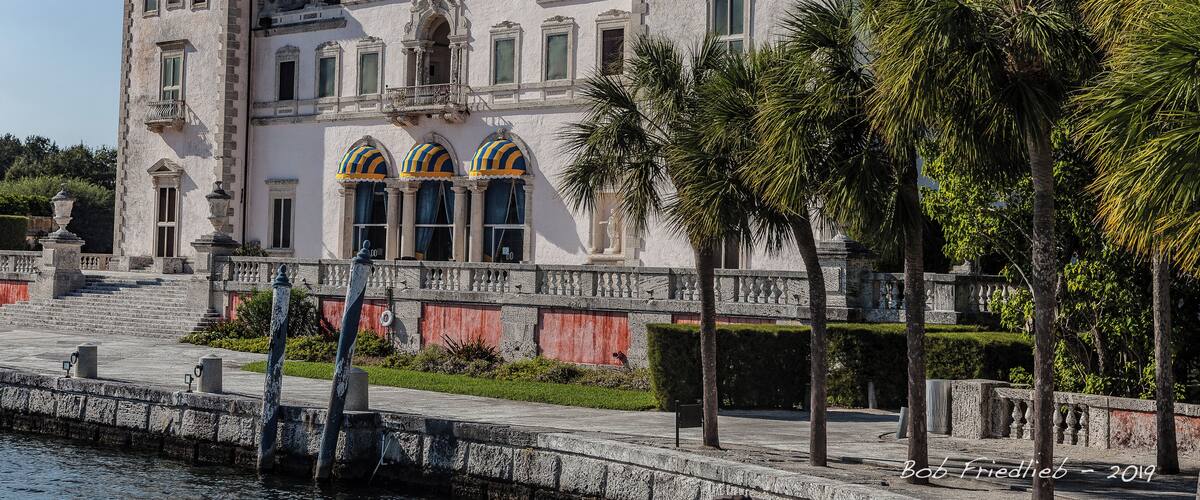 The main waterfront house