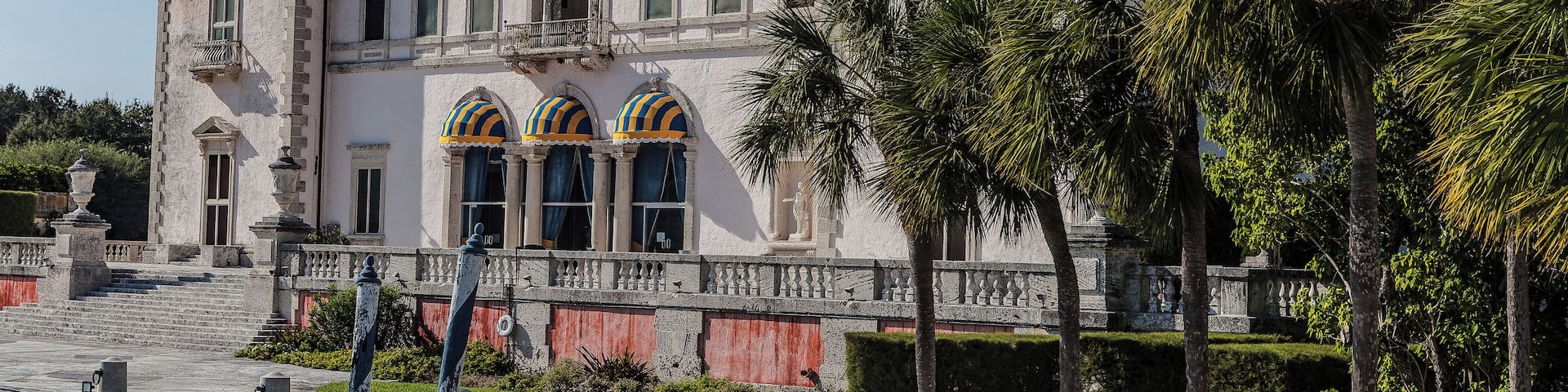 The main waterfront house