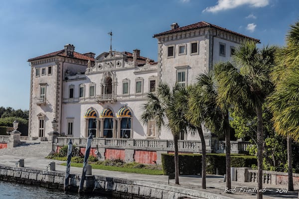 The main waterfront house