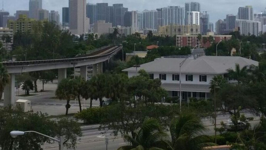 Downtown Miami from the Health District