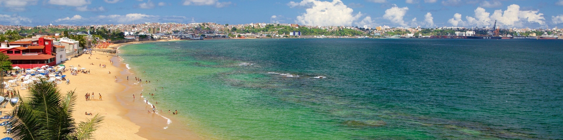 Brazil which includes a beach, general coastal views and a coastal town