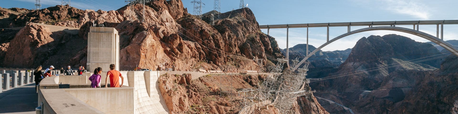 Nevada featuring a gorge or canyon, a river or creek and a bridge