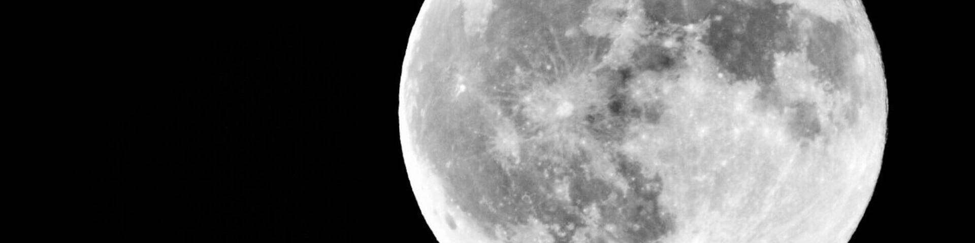 Harvest Moon on the loneliest highway in America.